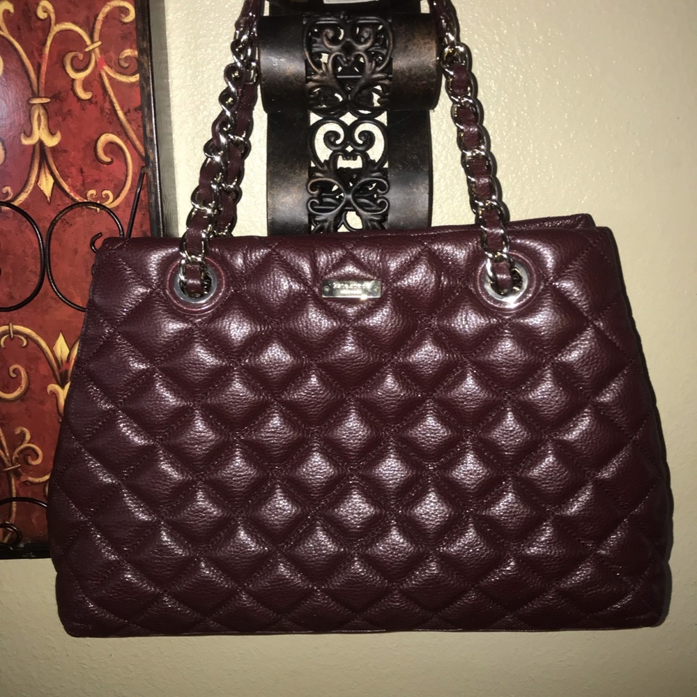 Kate Spade purple hand bag